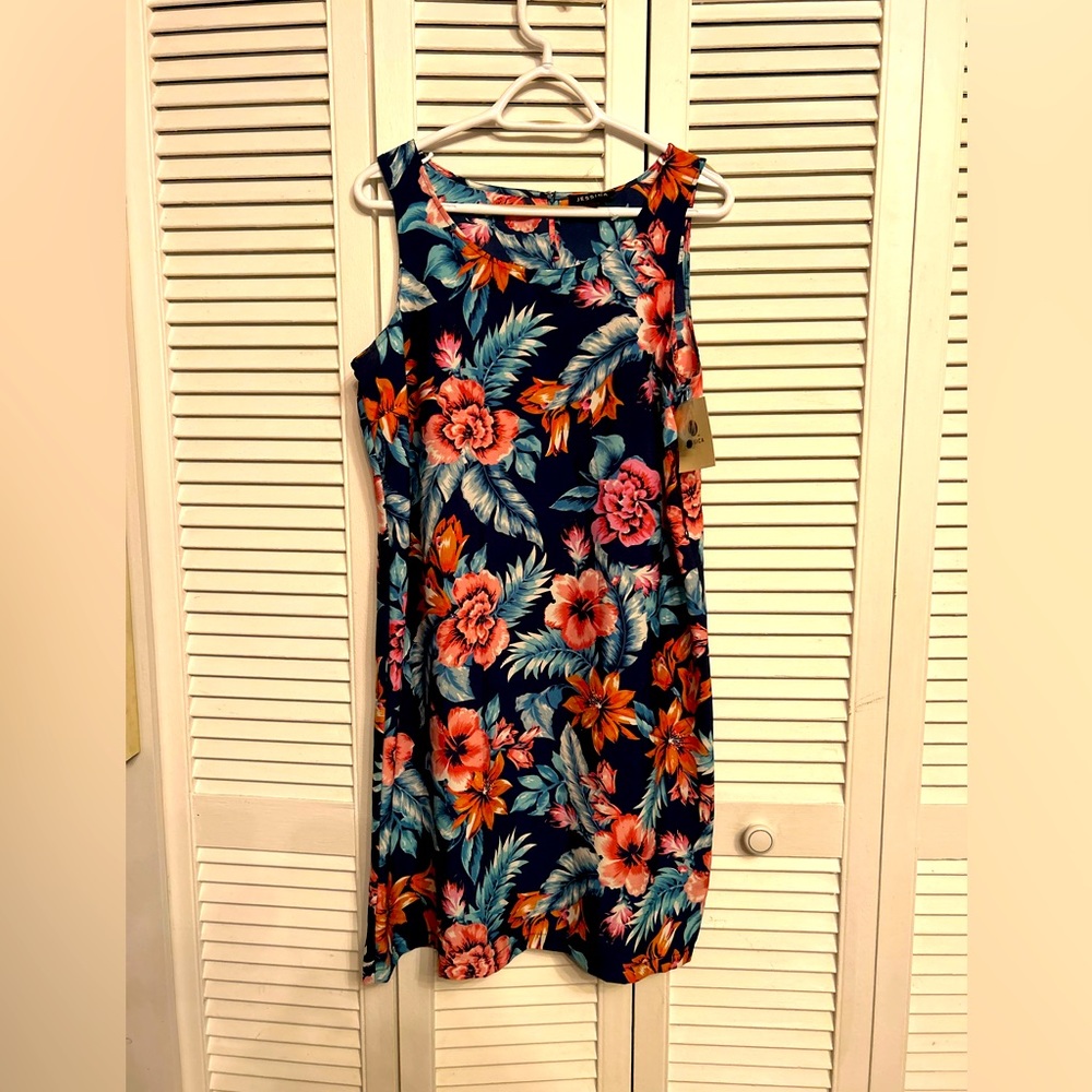 ⚠️🎁3 for $35🎁⚠️Beautiful Floral Dress size 14  JESSICA new with tags